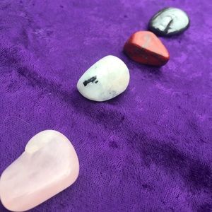 🌟 3 for 25  small tumbled crystal gemstone lot
